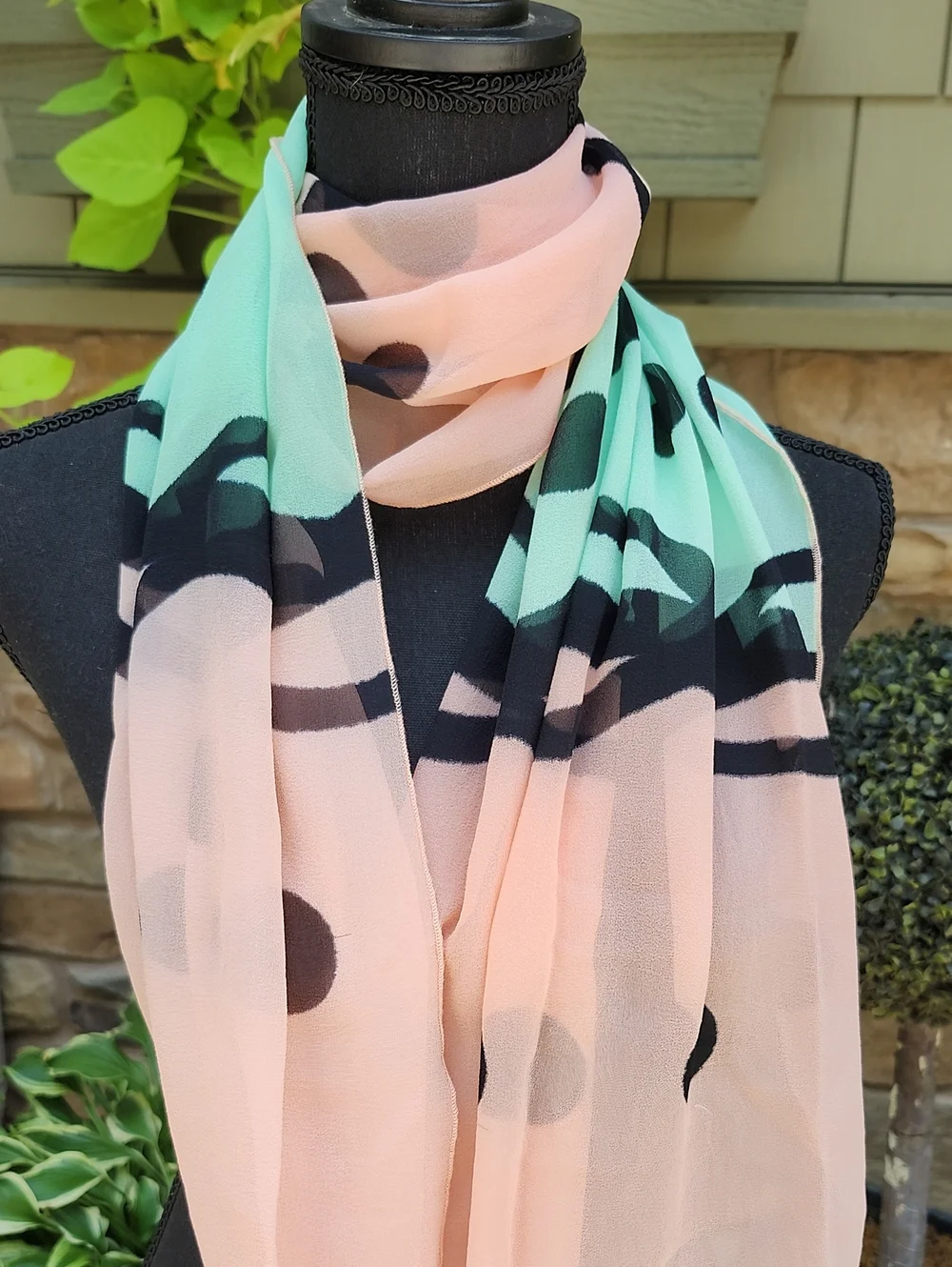 MOSS LIGHTWEIGHT SILK SCARF